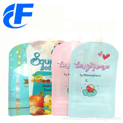 Stand-up Spout Liquid Juice Plastic Drink Packaging Bags